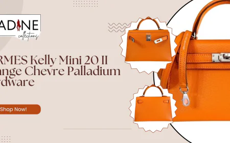 Kelly Mini 20 Bag in Orange: A Radiant Icon of Modern Luxury