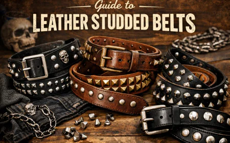 Punk Studded Belts: From DIY to Fashion Statement