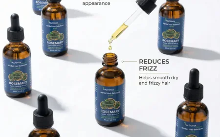 Natural Hair Revival With Rosemary Oil for Stronger Growth