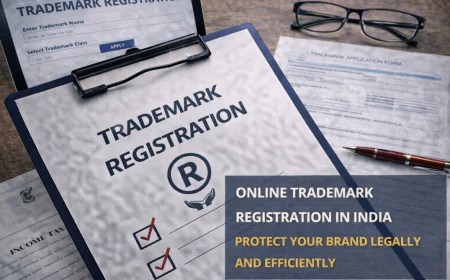 Online Trademark Registration in India: Complete Guide to Protect Your Brand Legally