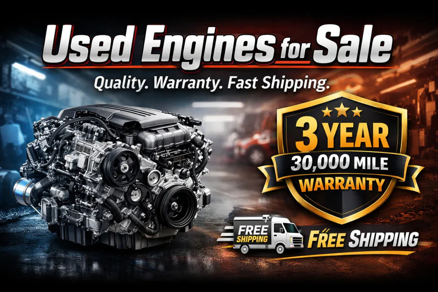 Used And Remanufactured Engines for sale