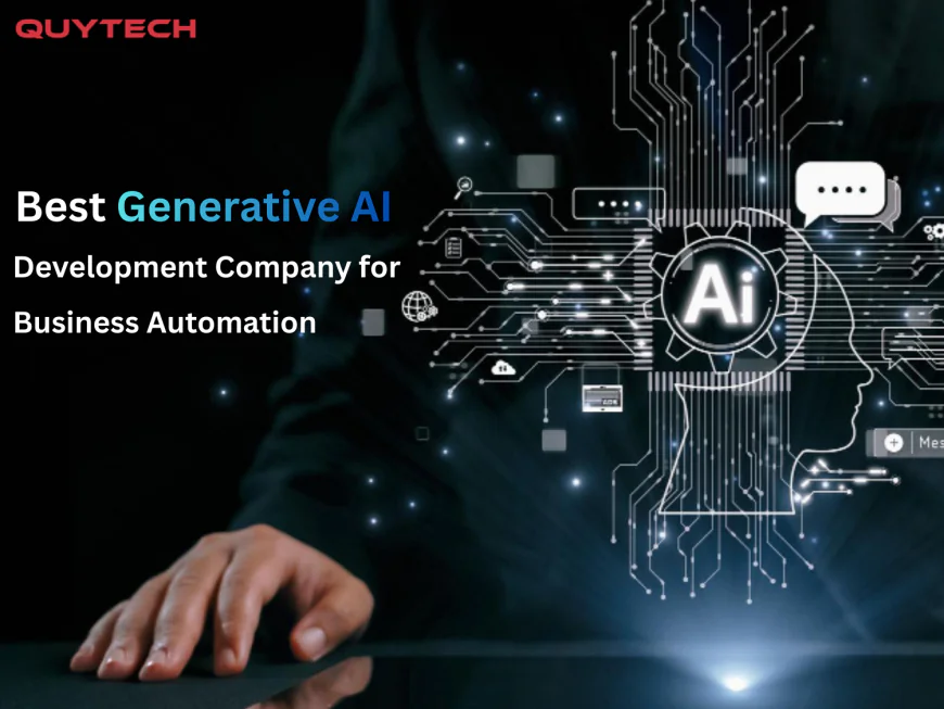 Best Generative AI Development Company for Business Automation