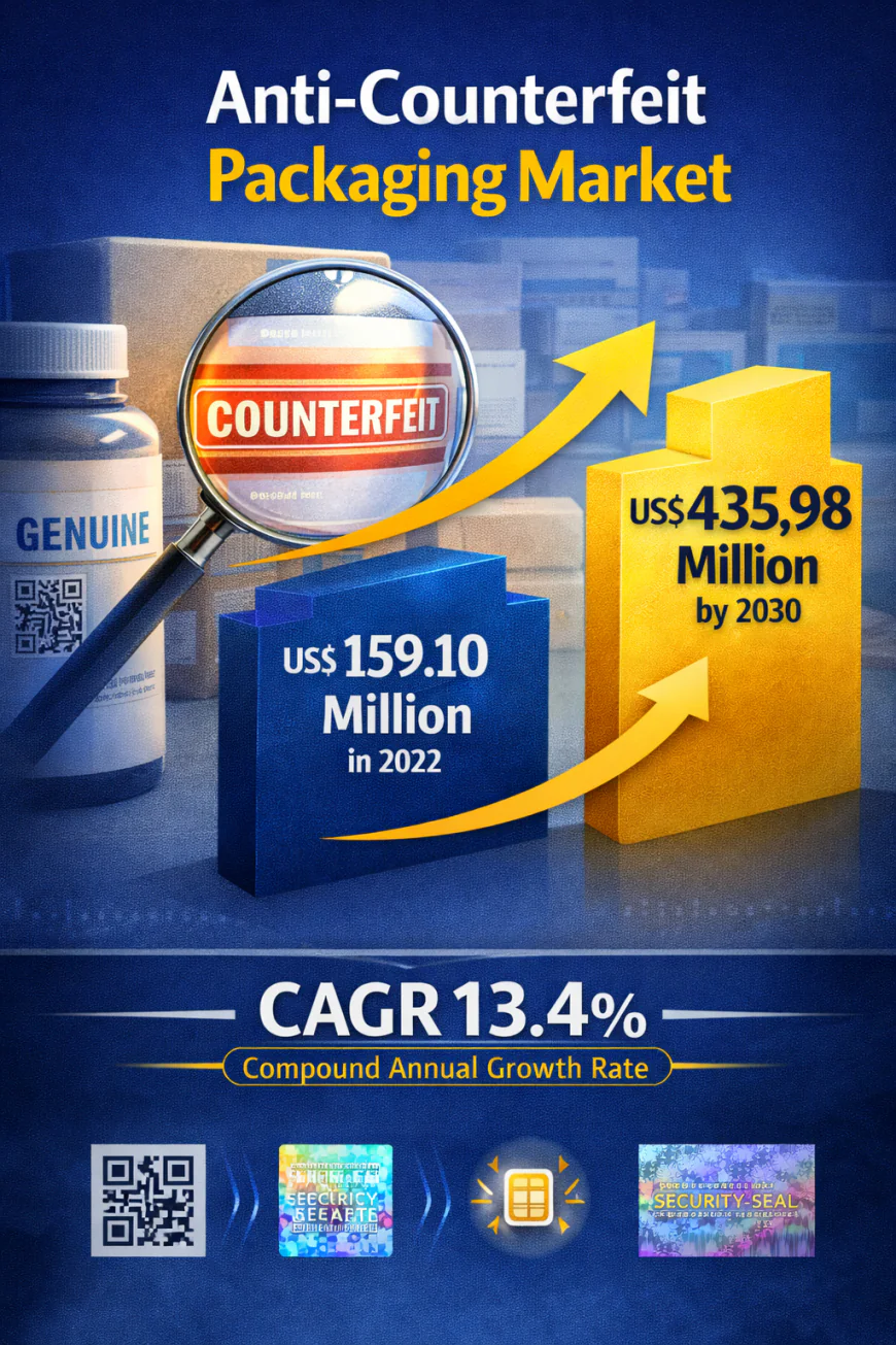 Anti-Counterfeit Packaging Market Analysis and Forecast to 2030