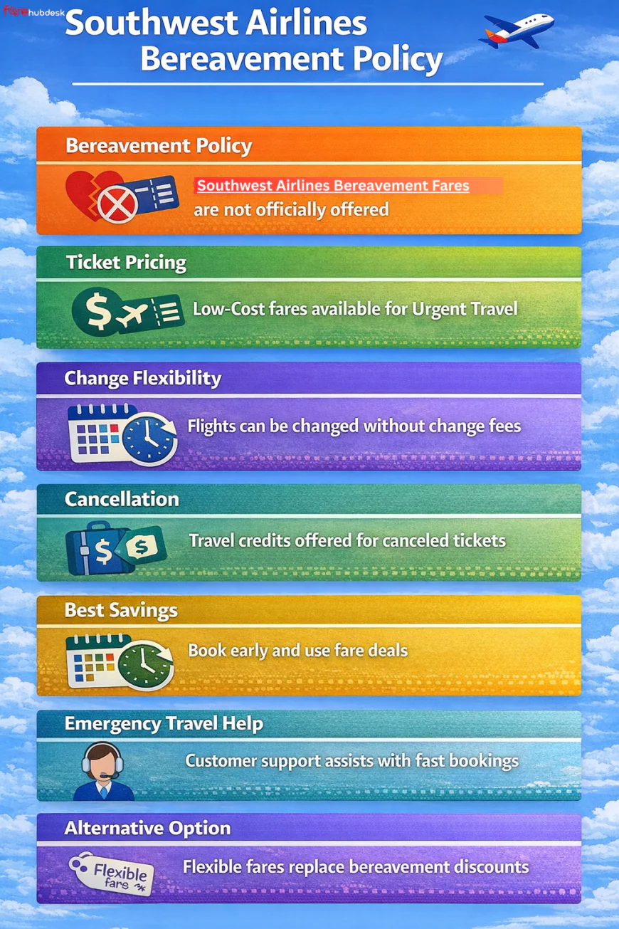Top 5 Travel Tips Around Southwest Airlines Bereavement Fares
