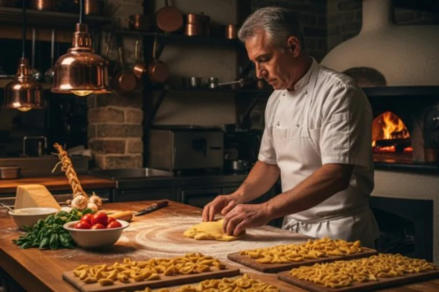 The Art of Italian Cooking Inside an Italian Restaurant in Windsor