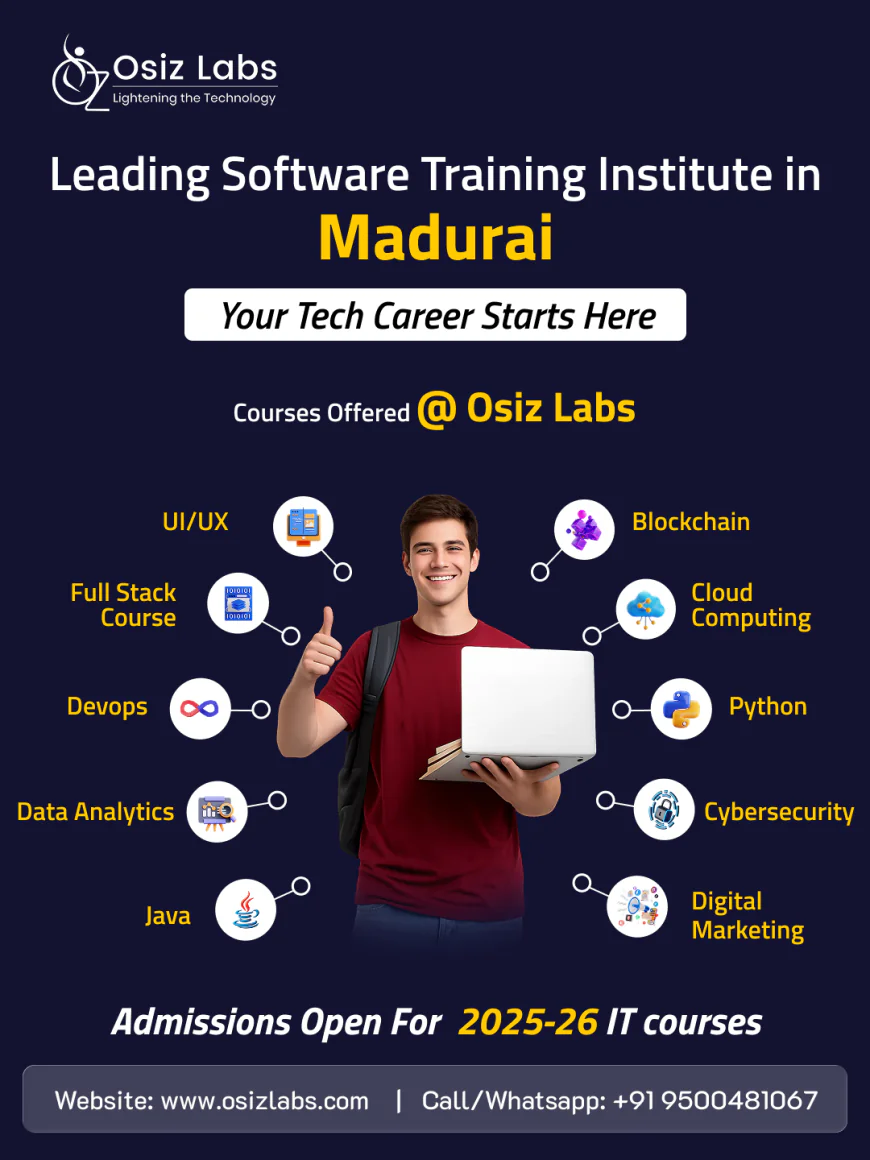 Looking for the Best Software Training in Madurai? Start Here!