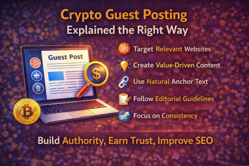 Crypto Guest Posting Explained the Right Way
