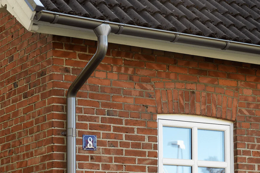 Takavvattning Som En Viktig Del Av Husets Långsiktiga Skydd