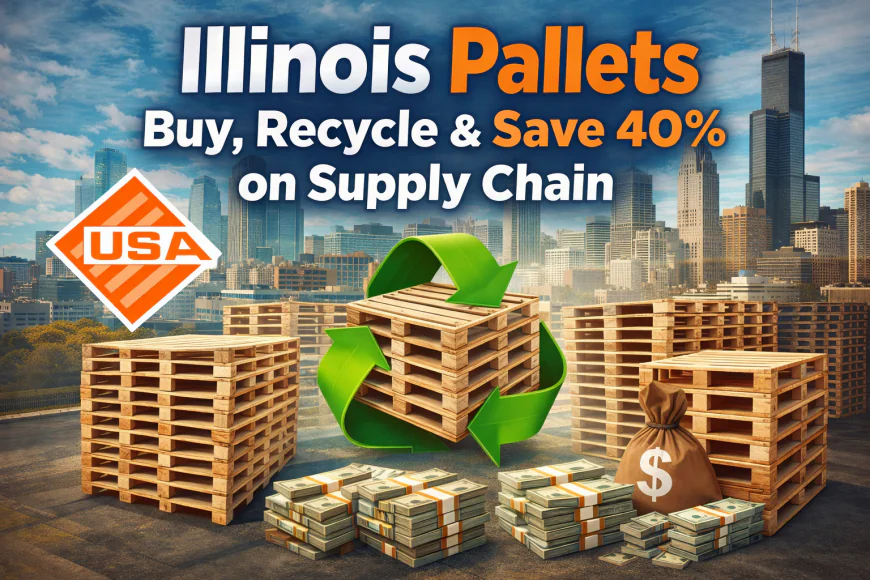 Illinois Pallets: Buy, Recycle & Save 40% on Supply Chain