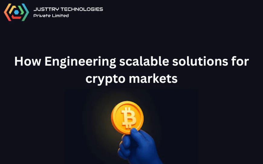 How Engineering scalable solutions for crypto markets