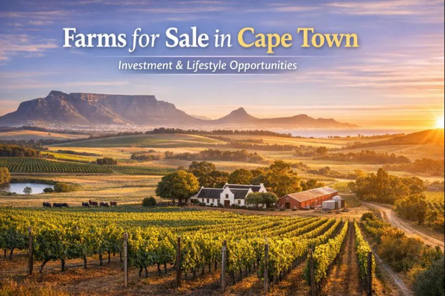 Farms for Sale in Cape Town: Investment & Lifestyle