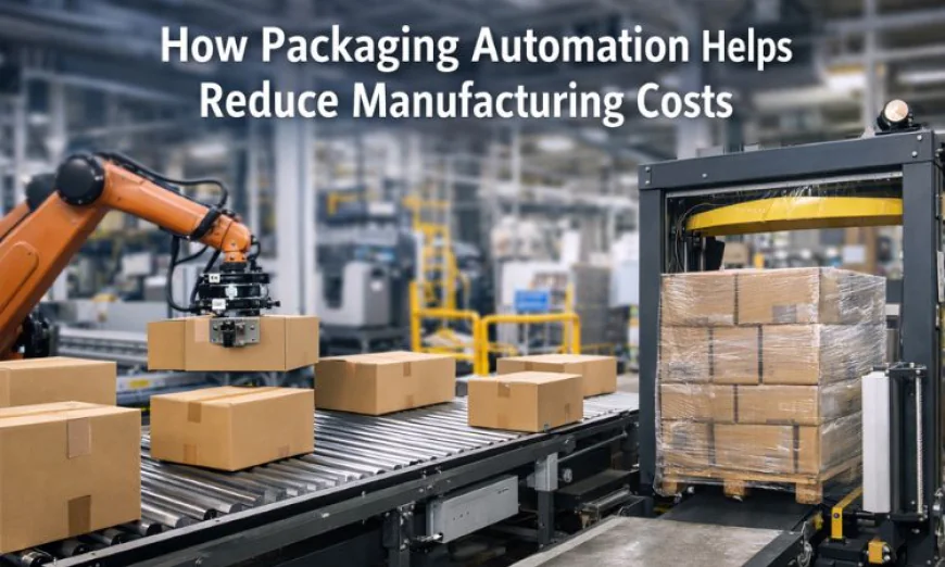 How Packaging Automation Helps Reduce Manufacturing Costs