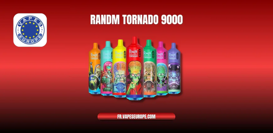 RandM Tornado 9000 : La nouvelle référence des puffs jetables 9K