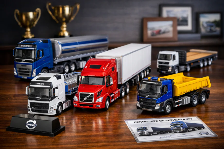 Volvo Scale Model Trucks: Modern Engineering in Detailed Miniature Form