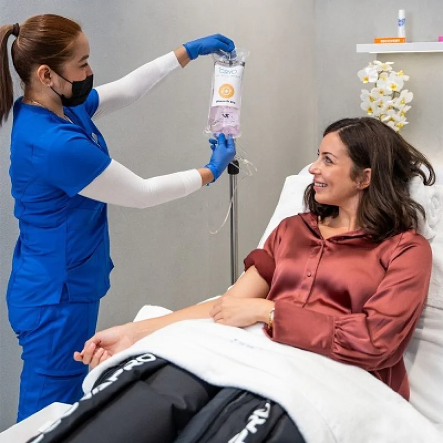 شرح عملية العلاج التنقيط الوريدي