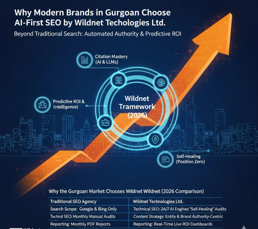 Why Modern Brands in Gurgaon Choose AI-First SEO by Wildnet Technologies Ltd.