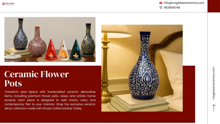 How to Choose the Perfect Ceramic Decorative Pots for Your Indoor & Outdoor Spaces