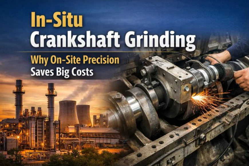 In-Situ Crankshaft Grinding: Why On-Site Precision Saves Big Costs