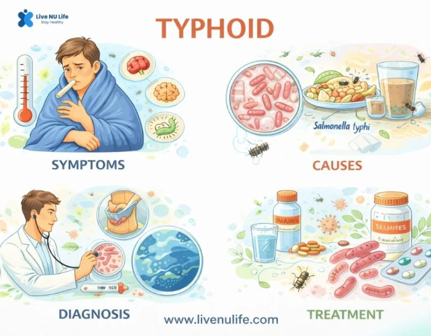 Typhoid Fever Guide: Symptoms, Causes & Prevention