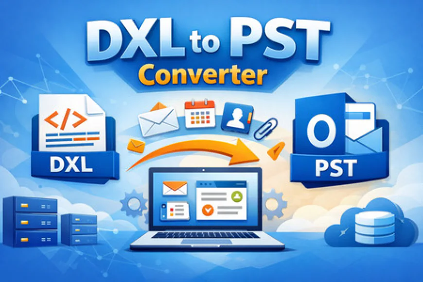 Secure DXL to PST Converter Tool for Large Mailbox Migration