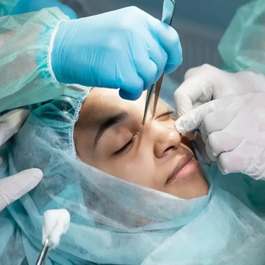 إرشادات العمر جراحة تجميل الأنف