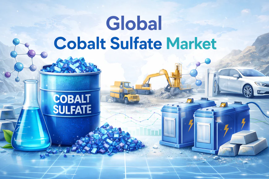 Cobalt Sulfate Market to Soar as EV batteries and energy storage demand continues to increase to 2032.