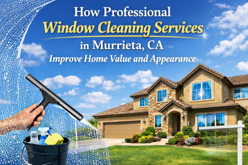 How Professional Window Cleaning Services in Murrieta, CA Improve Home Value and Appearance