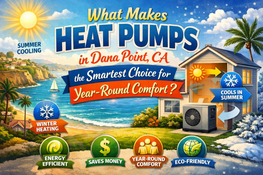 What Makes Heat Pumps in Dana Point, CA the Smartest Choice for Year-Round Comfort?