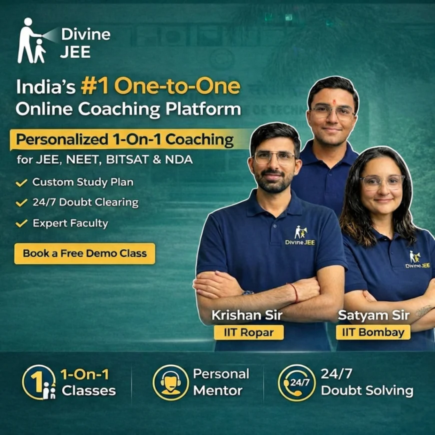 Divine JEE - Personalized One-To-One Coaching For JEE Success