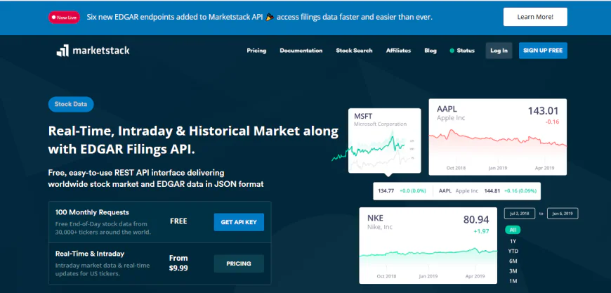 Best API Providers for US Stock Market Data?