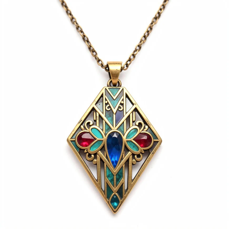 Vintage Art Deco Pendant Necklace: History Style and Design