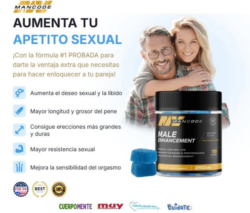 MANCODE Gummies – Apoyo Avanzado para la Mejora Masculina