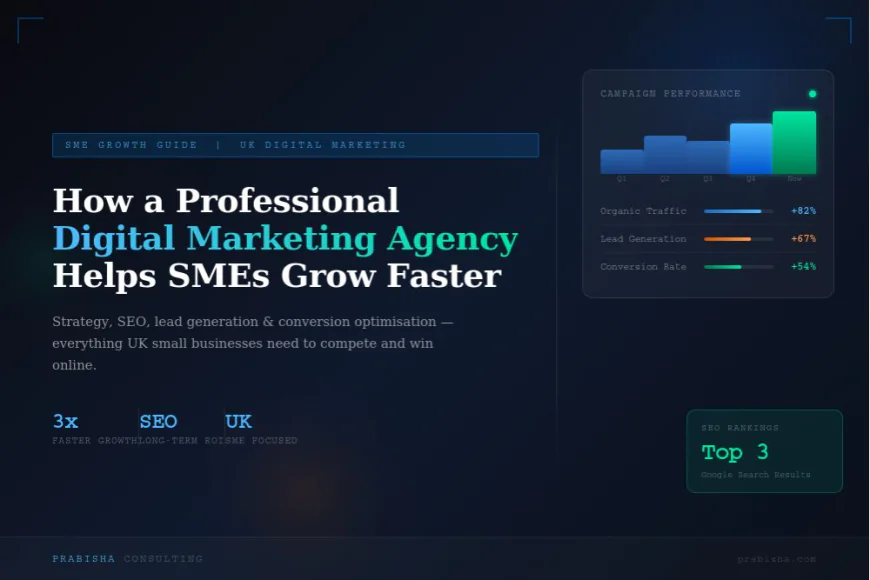 How a Professional Digital Marketing Agency UK Helps SMEs Grow Faster