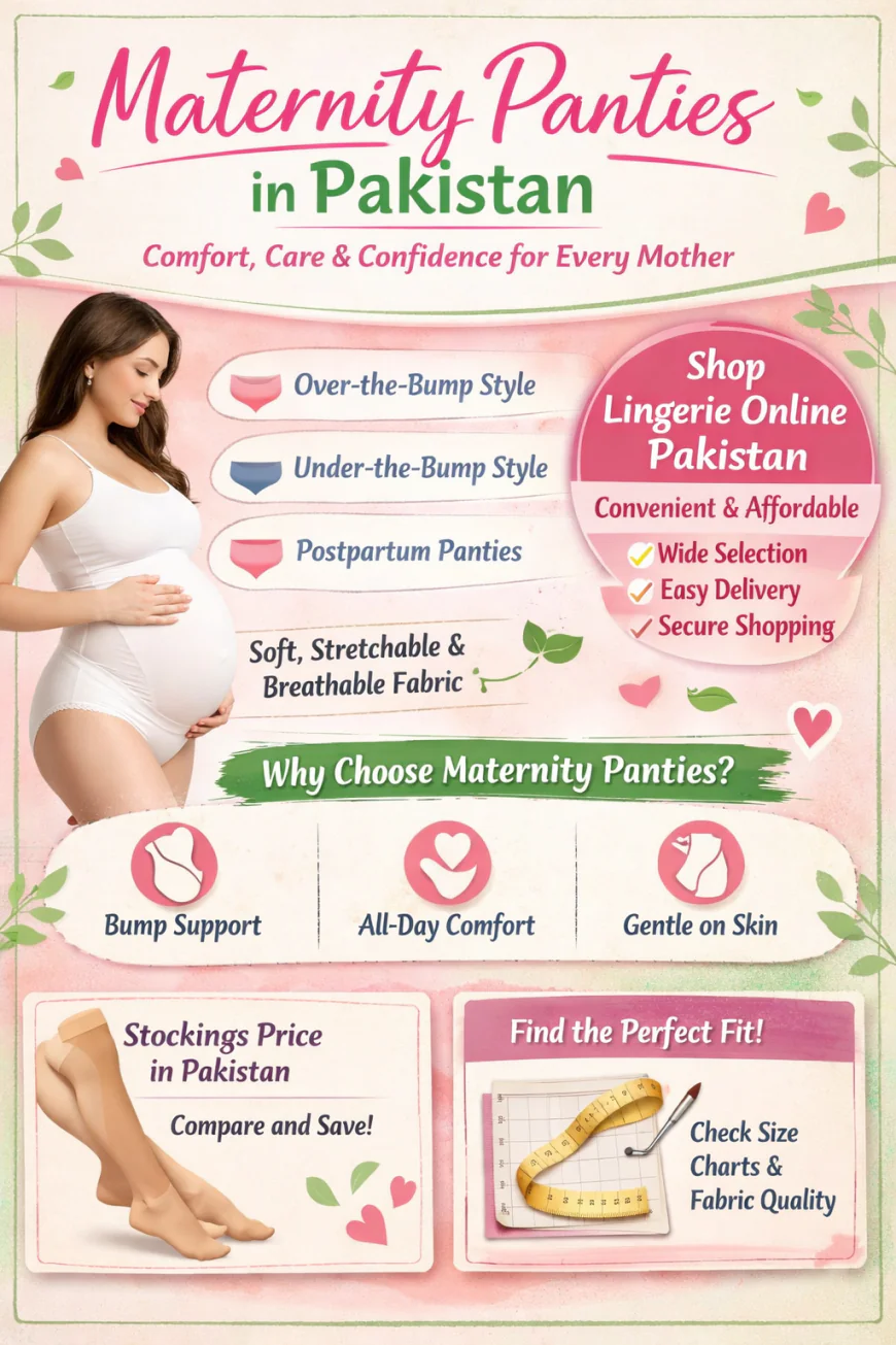 Maternity Panties in Pakistan – Comfort, Care, and Confidence for Every Mother 