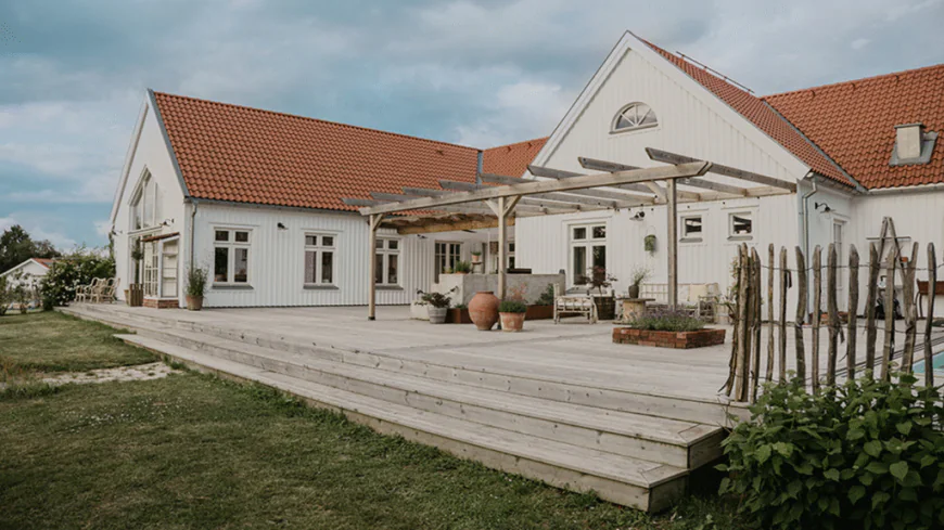 Planera Utomhusrenovering Rätt – Samspelet Mellan Altan Och Fasad