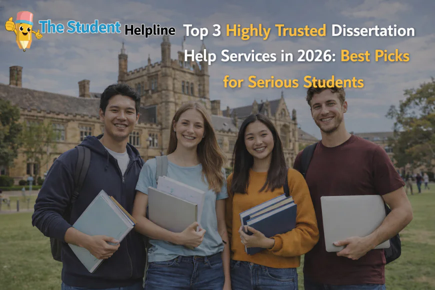 Top 3 Highly Trusted Dissertation Help Services in 2026: Best Picks for Serious Students