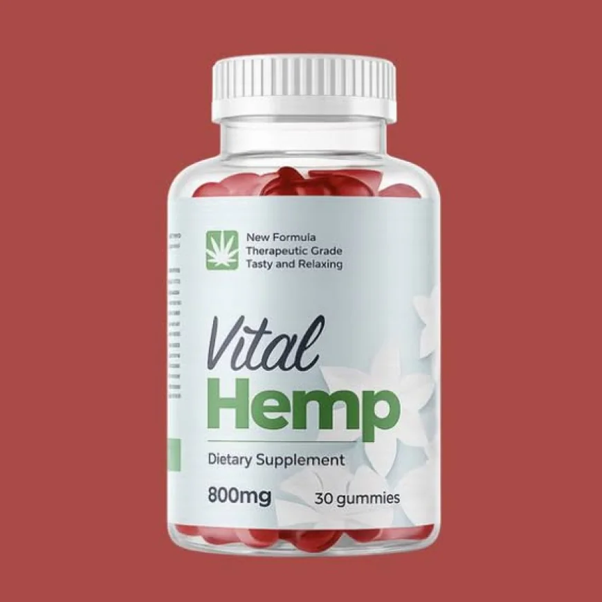 What ingredients are included in Vital Hemp Gummies?