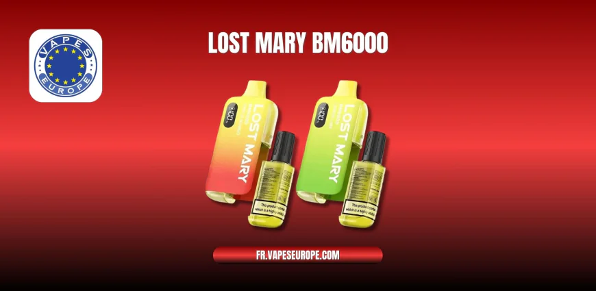 Lost Mary BM6000 : la Puff 6000 puffs qui Séduit les Vapoteurs