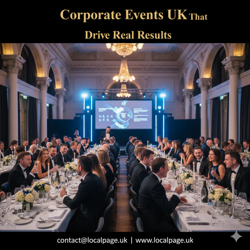 Corporate Events UK That Drive Real Results