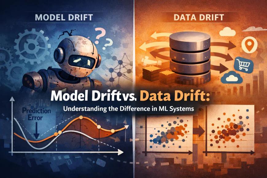 Model Drift vs. Data Drift: Understanding the Difference in ML Systems