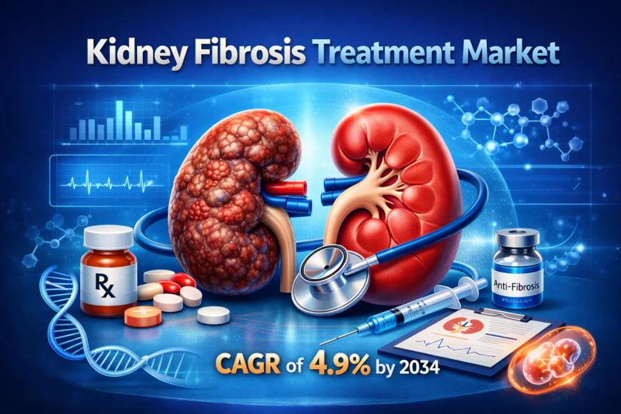 Kidney Fibrosis Treatment Market to Grow at 4.9% CAGR