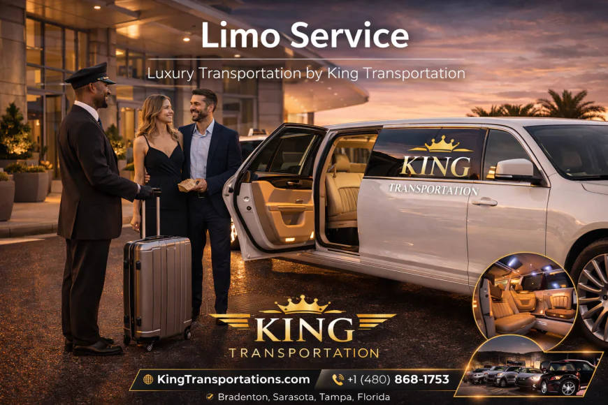 Limo Service in Bradenton: Luxury, Reliability, and Professionalism with King Transportation