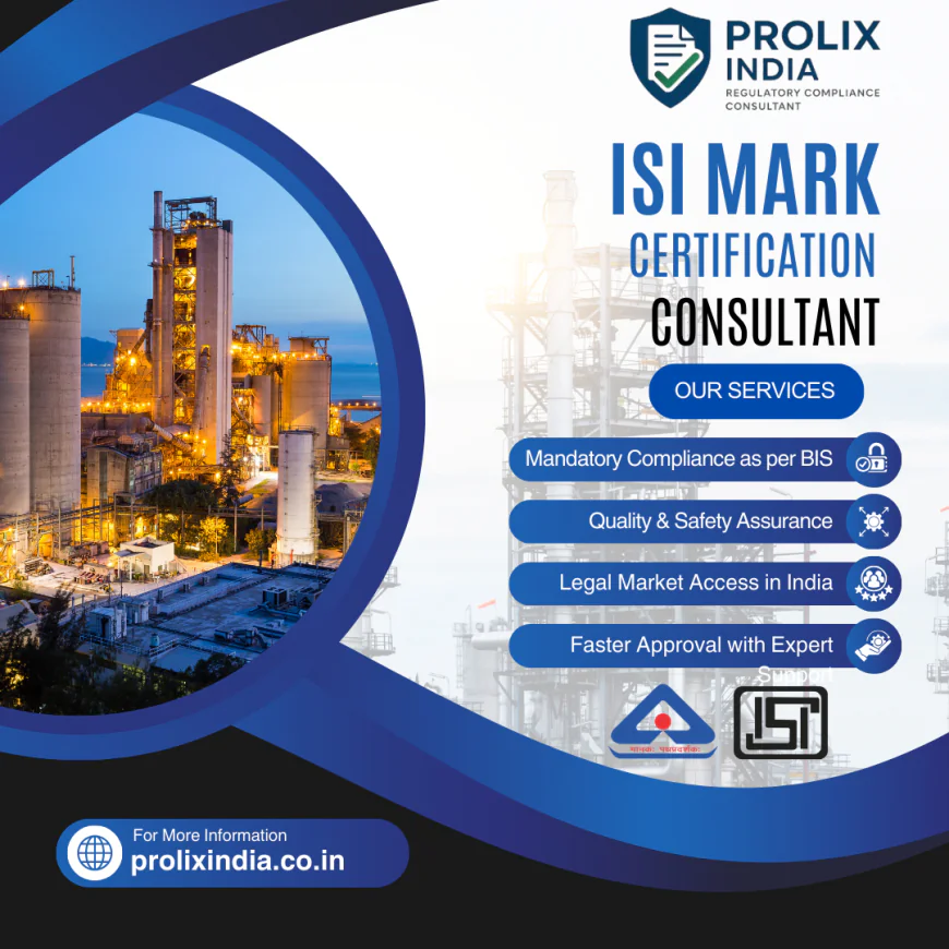 ISI Mark Certification: Complete Guide to ISI Registration, Process, and Compliance in India