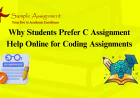 Why Students Prefer C Assignment Help Online for Coding Assignments