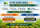 Elfin Agro India IPO GMP Price, Dates, Analysis & Complete IPO Details