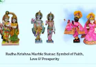 Radha Krishna Marble Statue: Symbol of Faith, Love & Prosperity