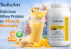 Meibotan Whey Protein Powder: Delicious Double Rich Chocolate for Muscle Recovery