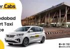 Best Ahmedabad Airport Taxi Service for Comfortable Airport Pickup & Drop @AmberCabs