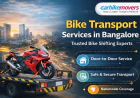 Reliable Bike Transport Services in Bangalore for Safe & Timely Delivery