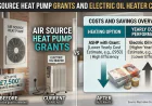 Air Source Heat Pump Grants and Electric Oil Heater Costs